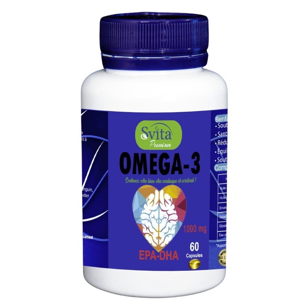 Svita Premium Omega 3 1000mg 36 Capsules Maroc