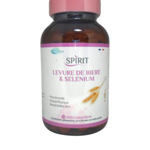 Spirit Levure de Biere & Selenium 400 Comprimes Maroc