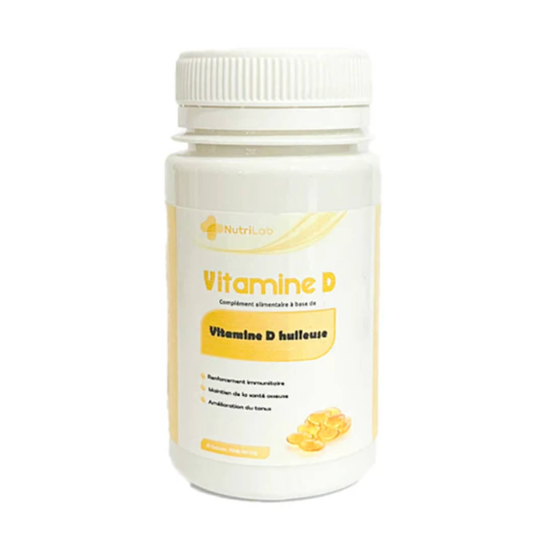 Nutrilab Vitamine D 30 Capsules Maroc