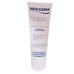 New Derm Gel Nettoyant Éclaircissant 250ml Maroc