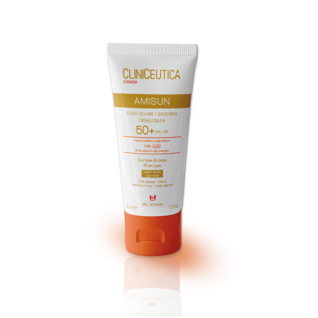 Cliniceutica Amisun Creme Solaire Teinte Legere Spf50+ 50ml Maroc