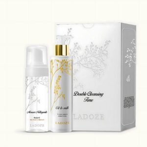 Ladoze Coffret Double Cleansing Oil to Milk 200ml + Mousse 150ml Maroc