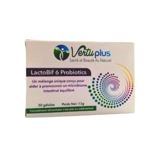 Vertu Plus Lactobif 6 Probiotics 30 Gelules Maroc