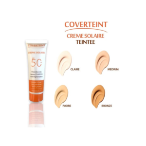 Coverteint Creme Solaire Teintee Bronze Spf50+ 50ml Maroc