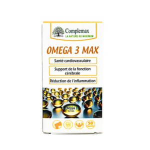 Complemax Omega3 Max 50 Gelules Maroc