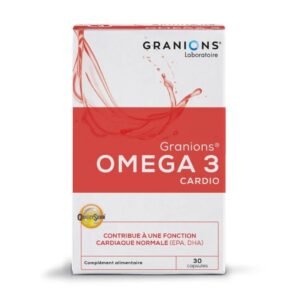 Granions Oméga 3 Cardio B30 gélules Maroc