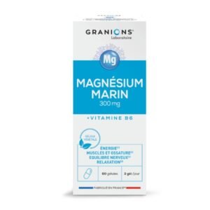 Granions Magnésium Marin 300 mg B60 gélules Maroc
