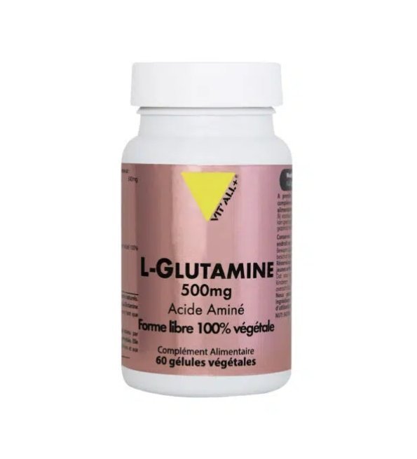 Vit’All+ L-GLUTAMINE 500MG 60 GELULES Maroc