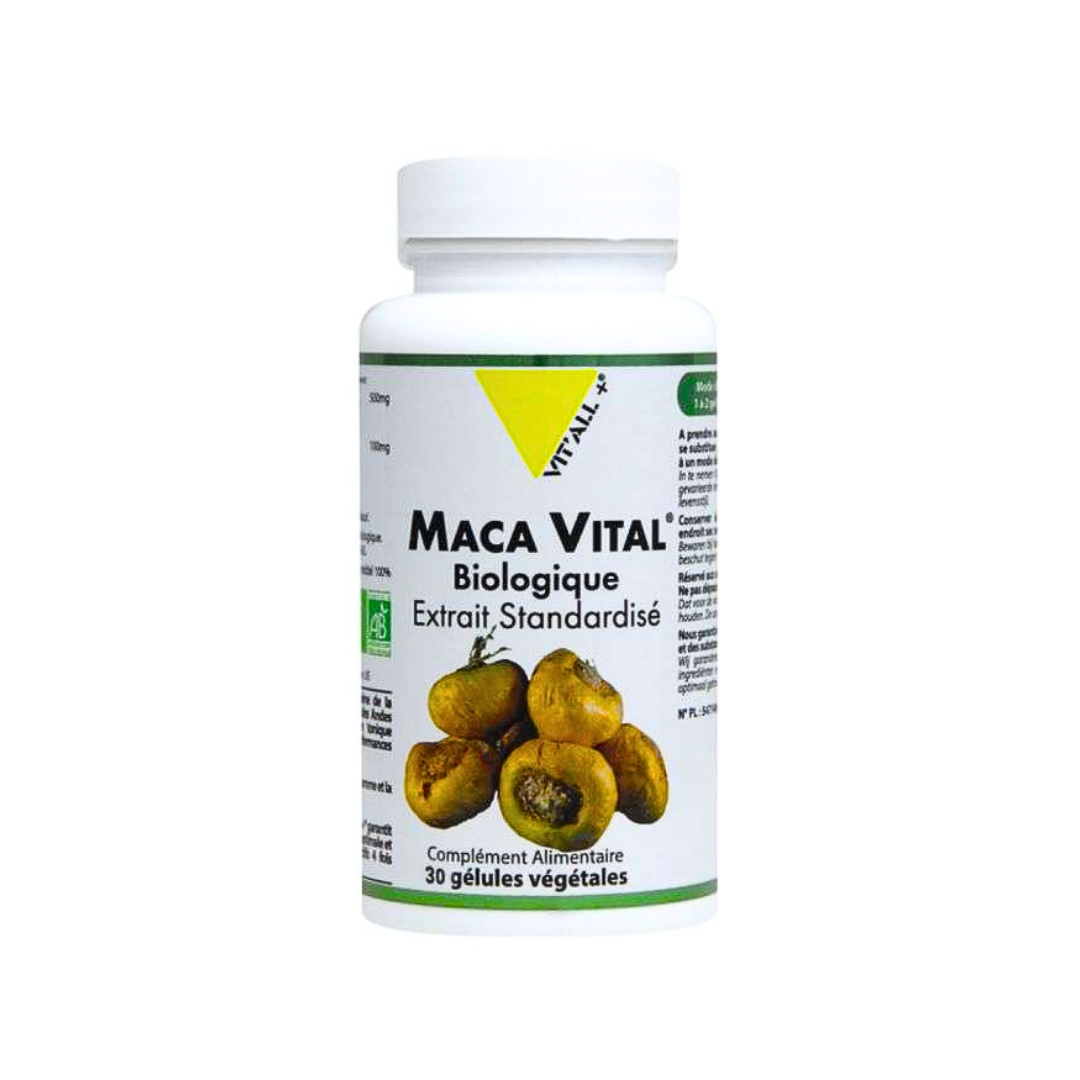 Vit’All+ VIT’ALL+ MACA 500MG 30GEL Maroc