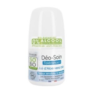 So Bio DEODORANT TOLERANCE + ALOE VERA 50ML Maroc