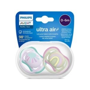 Avent Sucette Ultra Air 0-6m Girl Scf085/59 Maroc