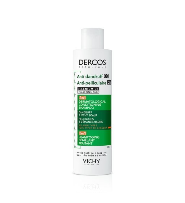Dercos VICHY DERCOS SHAMPOOING 2EN1 ANTI-PELLICULAIRE DS ET DÉMÊLANT Maroc