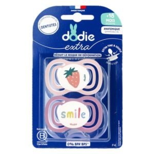 Dodie Sucette +18mois Duo Extra Fine Rose F4 Maroc