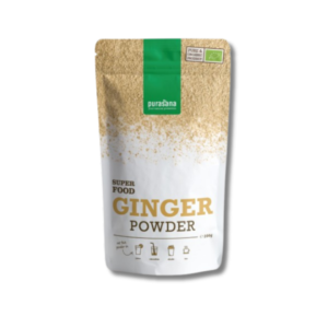 Purasana Gingembre bio en poudre – 200 G Maroc