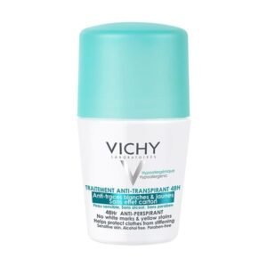 Vichy Dermo-Tolérance Déodorant 48H Anti-Traces Jaunes et Blanches Bille Peau Sensible | 50ml Maroc