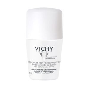 Vichy Dermo-Tolérance Déodorant Anti-Transpirant 48H Bille Peau Sensible ou Epilée | 50ml Maroc