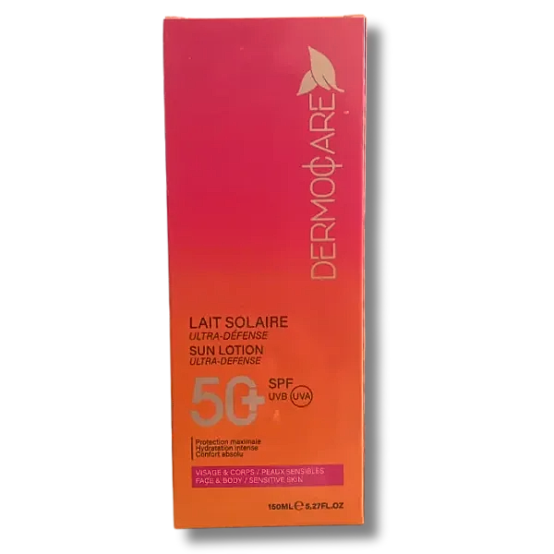 Dermocare Lait Solaire spf50+ 150ml Maroc