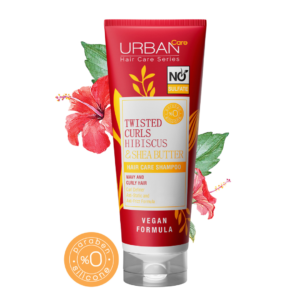 Urban Care Twisted Curls Hibiscus & Shea Butter Shampoo 250ml Maroc