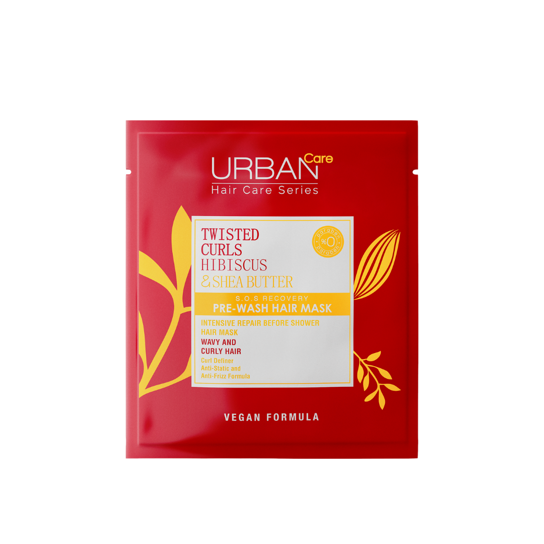 Urban Care Twisted Curls Hibiscus&Shea Butter Mask Hair Intensiv 230ml Maroc