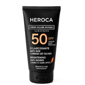 Heroca Sunscreen Creme Solaire Invisible Spf50+ 50ml Maroc