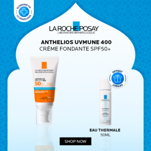 La Roche-Posay la Roche Posay Anthelios Creme Fondante UVMUNE 400 50ml+Eau Thermale 50ml New Pack Maroc