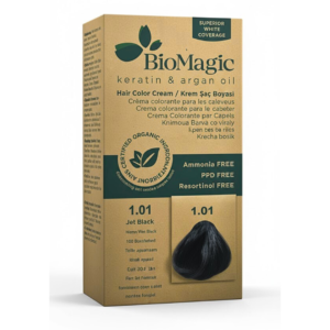 Bio Magic Color Cream kit 1/01 Blue Black Maroc