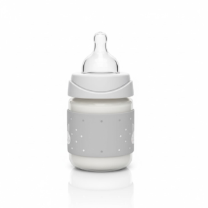 Suavinex Biberon Rabbit Avec Tetine Ronde Debit Lent +0M Gris 150ml Maroc