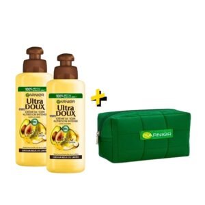 Garnier Ultra Doux Serum Hair Avocat 2x200ml + Trousse pack Maroc