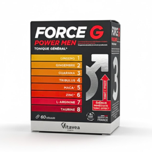 Vitavea Force G Power Men 60 Gelules Maroc