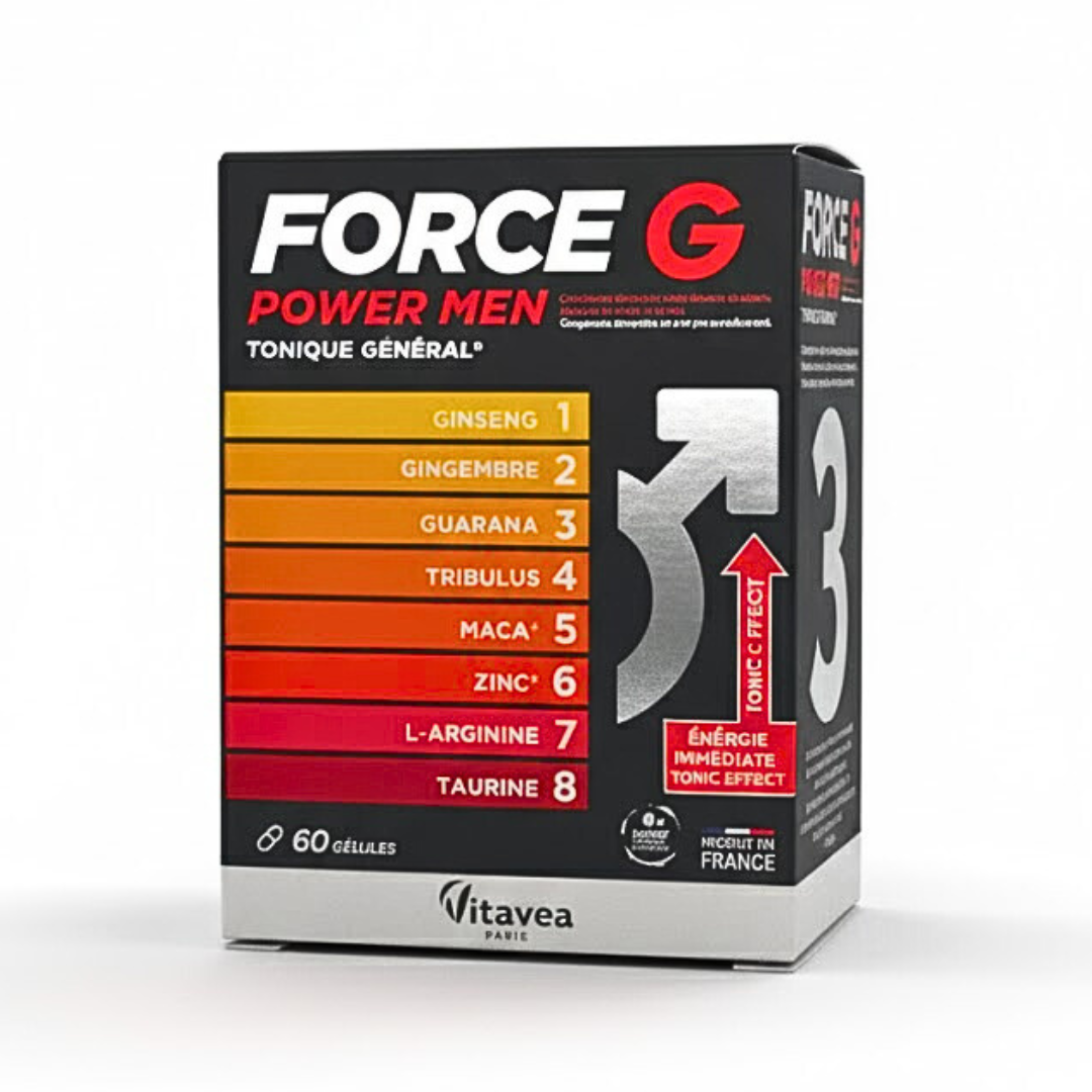 Vitavea Force G Power Men 60 Gelules Maroc