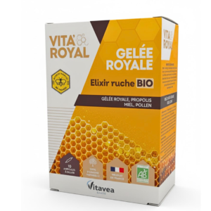 Vitavea Vita Royal Elixir Ruche Bio Ampoules 10x10ml Maroc