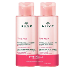 Nuxe Very Rose Eau Micellaire Pack x2 400ml Maroc