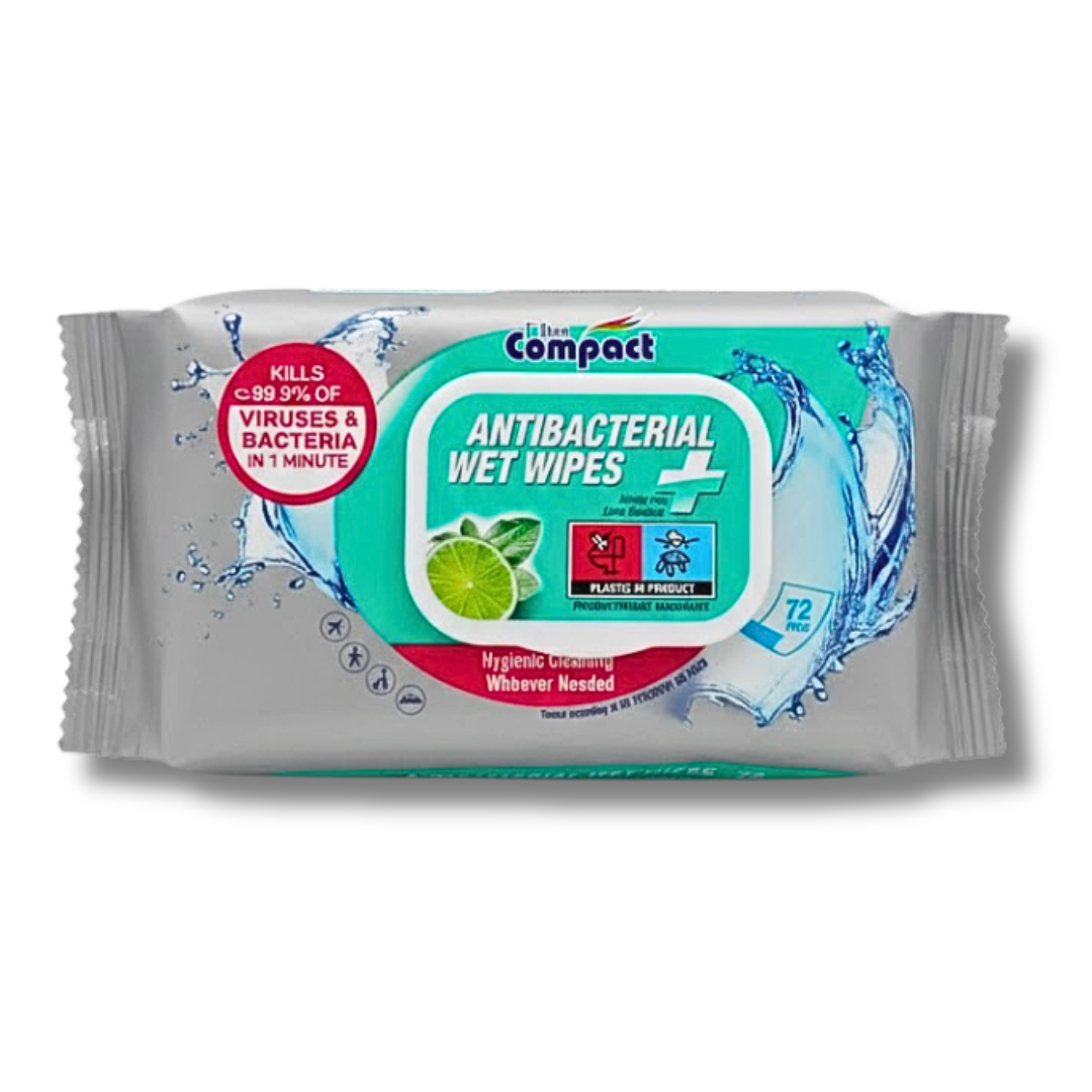 Ultra Compact Lingettes Antibacterial 72 Pièces Maroc