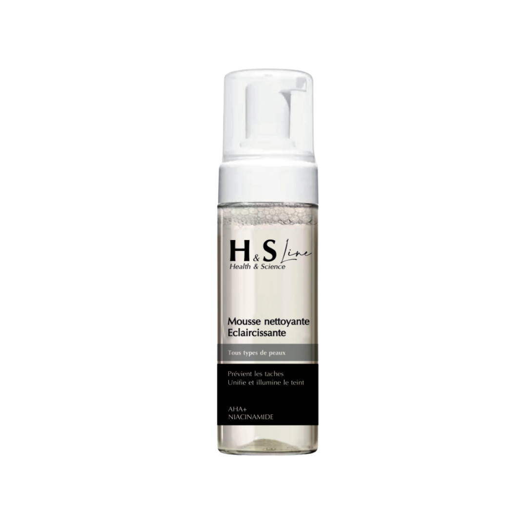 H&S Line Mousse Nettoyante Éclaircissante 150ml Maroc