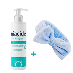 Niacide Dermo-Nettoyant 200ml + Bandeau Cheveux Maroc