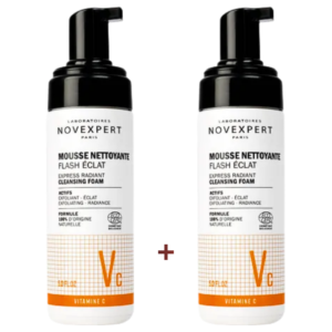 Novexpert Mousse Nettoyante Flash Éclat Duo Pack 2x150ml Maroc