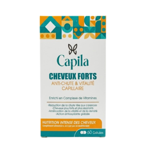 Capila Compliment Cheveux Forts Anti-Chute 60gelules Maroc
