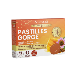 Santarome Pastilles Gorge Propolis 24 Pastilles Maroc