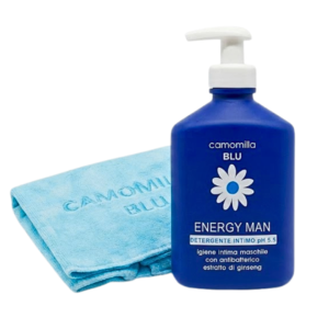 Camomilla Blu Energy Man 300ml+Serviette Trousse Maroc