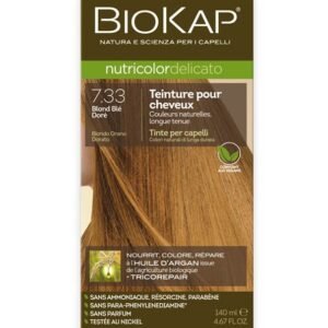 Biokap Nutricolor Delicato 7.33 Blond Blé Doré Maroc