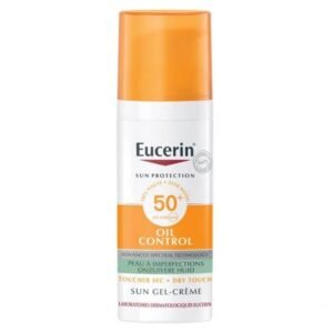 Eucerin SUN TOUCHER SEC GEL CRÈME HUILE CONTROLE SPF50 Maroc