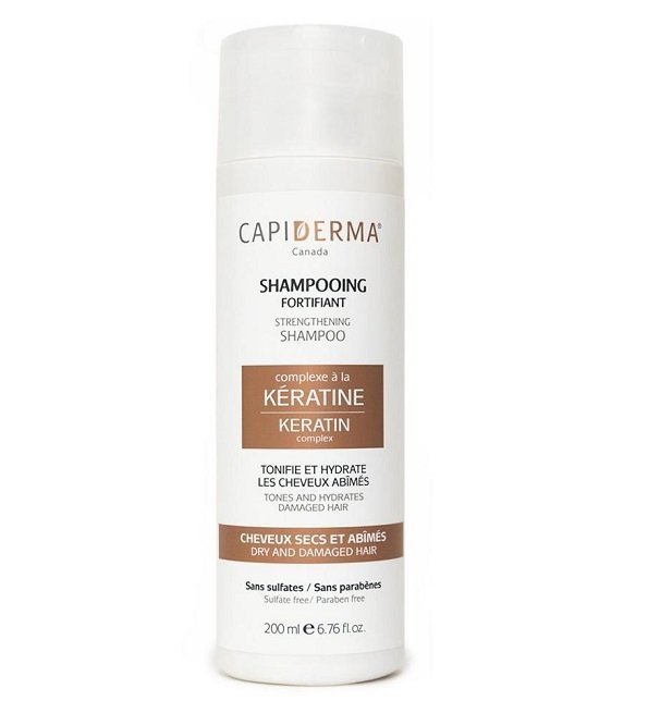 Capiderma Shampoing Fortifiant à la Kératine – 200 ml Maroc