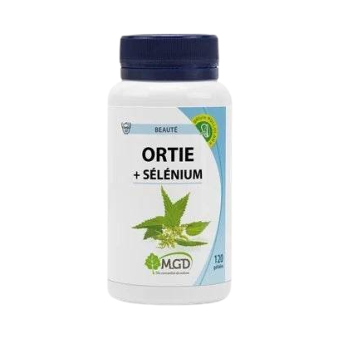 MGD Nature Ortie +Sélénium 120 Gelules Maroc