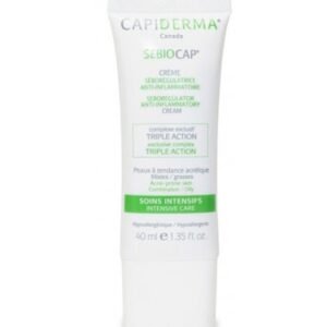 Capiderma Sebiocap Crème anti-inflammation pour peaux à tendance acnéique – 40 ml Maroc