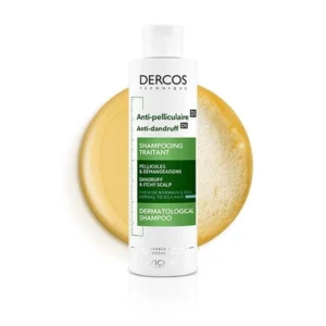 Vichy Dercos Shampoing Traitant Anti-Pelliculaire Cheveux Normaux à Gras | 200ml Maroc