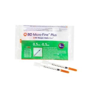 Bd Micro-Fine Plus Seringue Insuline 0.5ml boite 10 Maroc