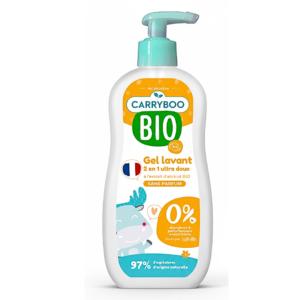 Carryboo Gel Lavant 2en1 Ultra Doux Abricot 500ml Maroc
