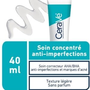 CeraVe Soin Concentré Anti-Imperfections |Peau Grasse à Tendance Acnéique | 40ml Maroc