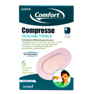 Comfort Compresse Oculaire Junior 10 Pieces Maroc