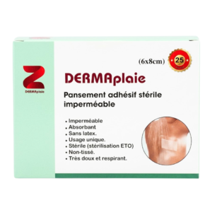 Dermaplaie PANSEMENT ADHESIF STERIL 6x8cm Maroc